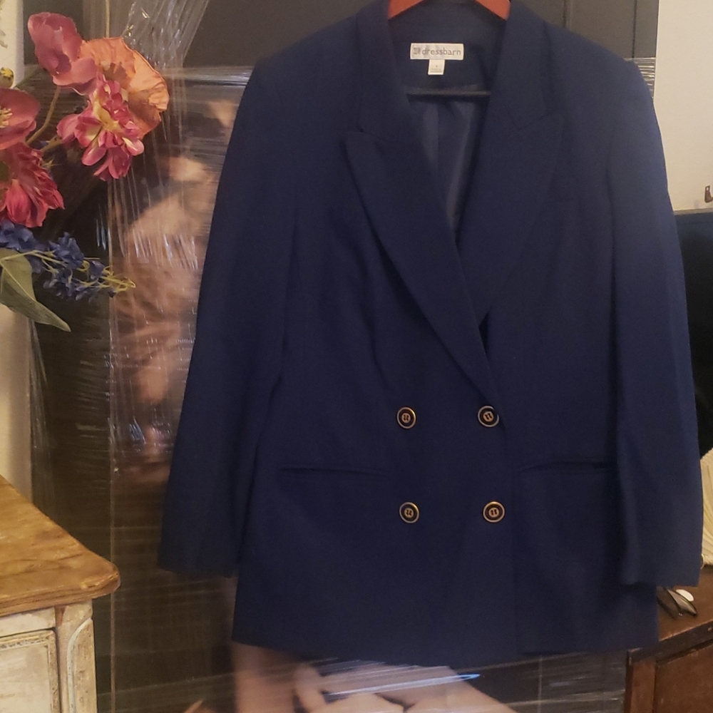 Three Piece Navy Suit